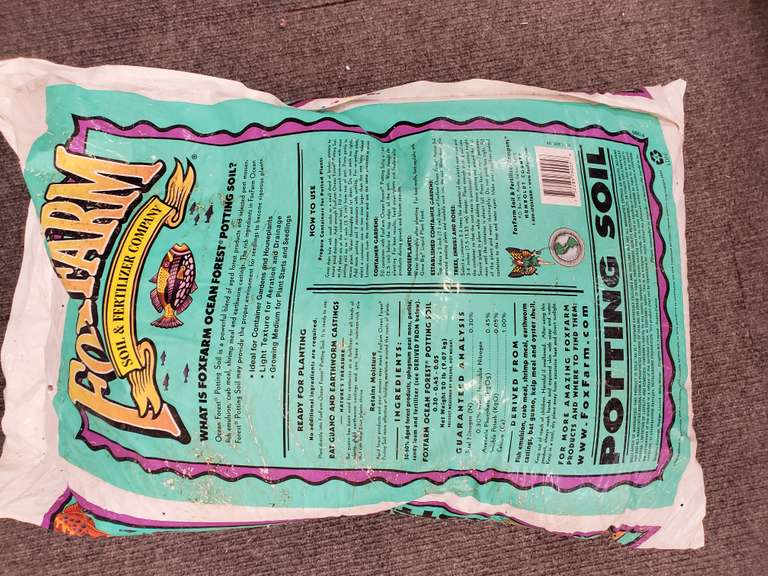 Fox Farm Soil and Fertilizer Company Ocean Forest Potting Soil 40 Lbs