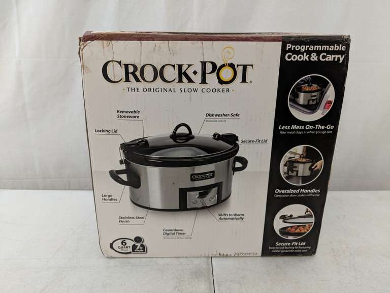 CrockPot The Original Slow Cooker 6 Quart Oval Dutch Goat
