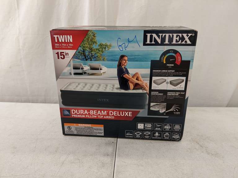 Intex Twin Size Blow Up Mattress - Dutch Goat