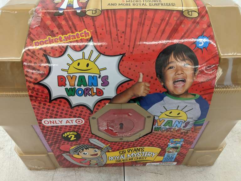 Pocket Watch Ryan's World Sir Ryan Royal Mystery Treasure Chest Dutch