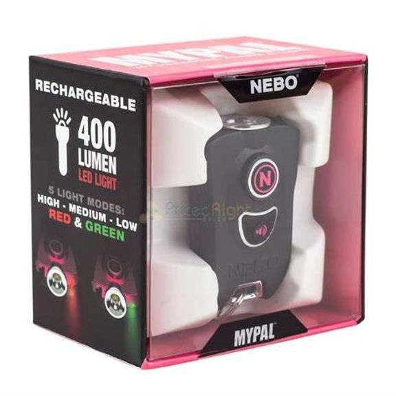 Nebo Mypal Rechargeable Personal Safety Alarm, Distress Strobe Light