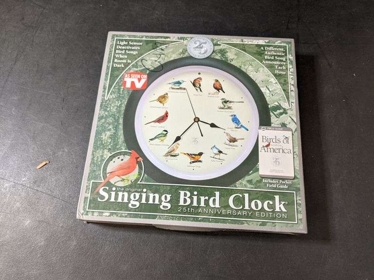 Birds Of North America The Original Singing Bird Clock Dutch Goat