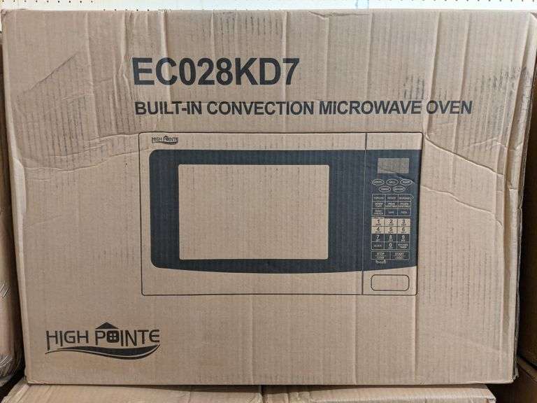 High Pointe, BuiltIn Convection Microwave Oven Model EC028KD7, 120V