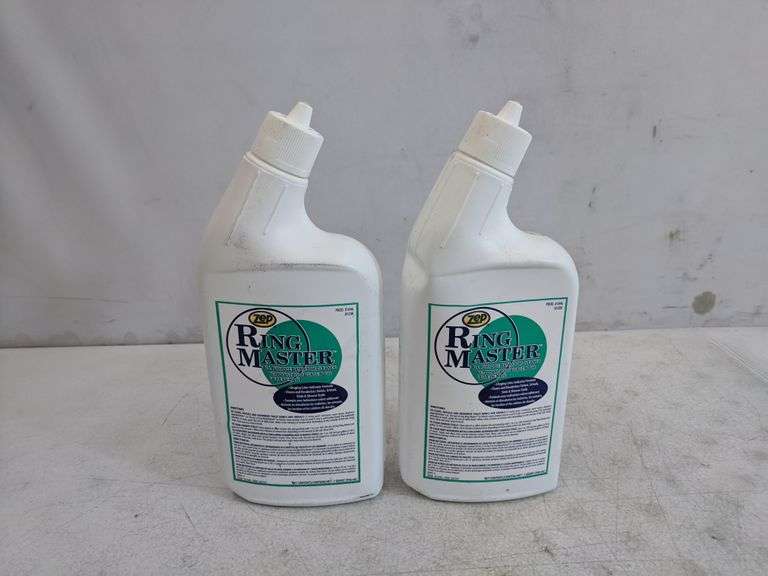 Lot of 2 Zep Ring Master All Purpose Bathroom Cleaner each 1 quart
