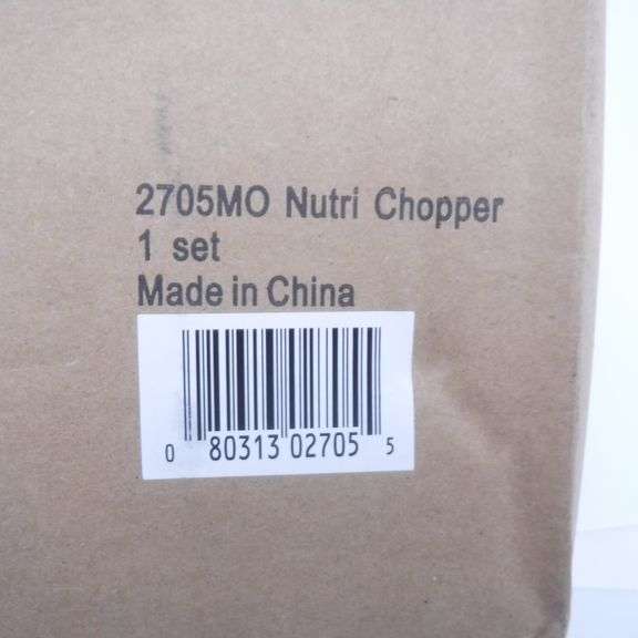 Nutri Chopper As Seen On TV 5in1 Compact Portable Handheld Kitchen