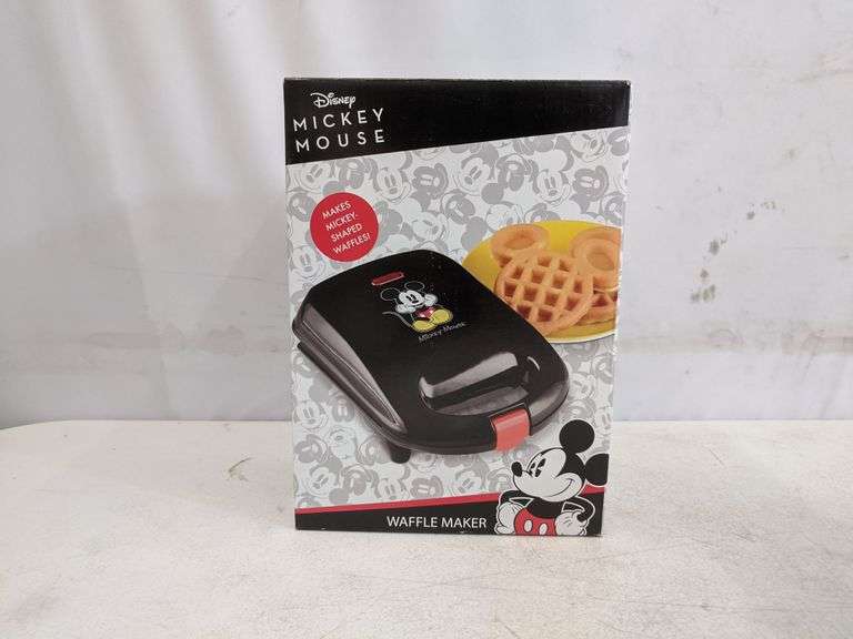 Disney Mickey Mouse Waffle Maker Black Dutch Goat