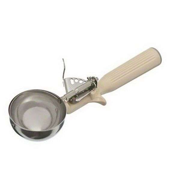 Vollrath Stainless Steel Ice Cream Scoop With Ivory Handle Dutch Goat