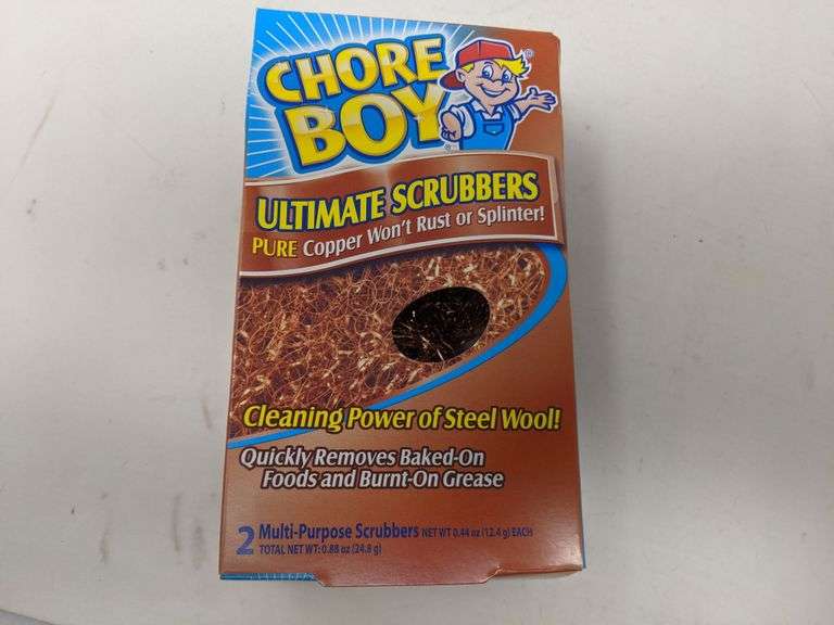Lot of 6 Chore Boy Ultimate Scrubbers Pack of 2 Multi Purpose Scrubbers Dutch Goat