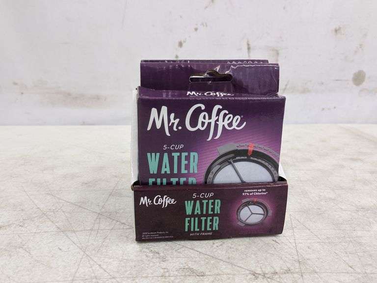 Mr. Coffee 5Cup Water Filter with Frame Pack 5 Pack Dutch Goat