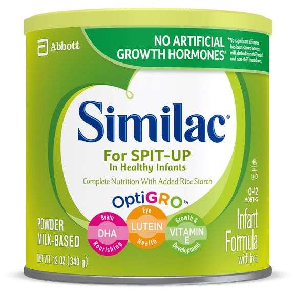 Similac For SpitUp NonGMO Powder Baby Formula, 12 Oz Can Expires