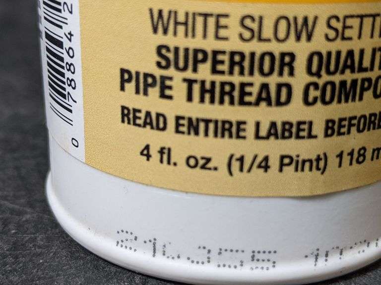 Lot of 6 Harvey TFE Paste Pipe Thread Compound 4oz Dutch Goat