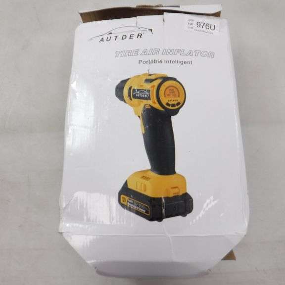 Autder Tire Inflator Portable Air Compressor With Digital Pressure