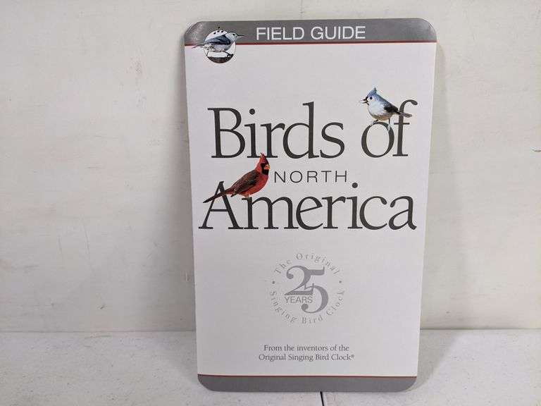 25th Anniversary Singing Bird Clock With Light Sensor Dutch Goat