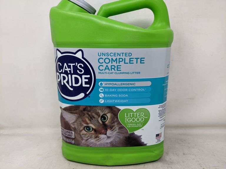 Cats Pride Unscented Complete Care Cat Litter 10LBS Dutch Goat