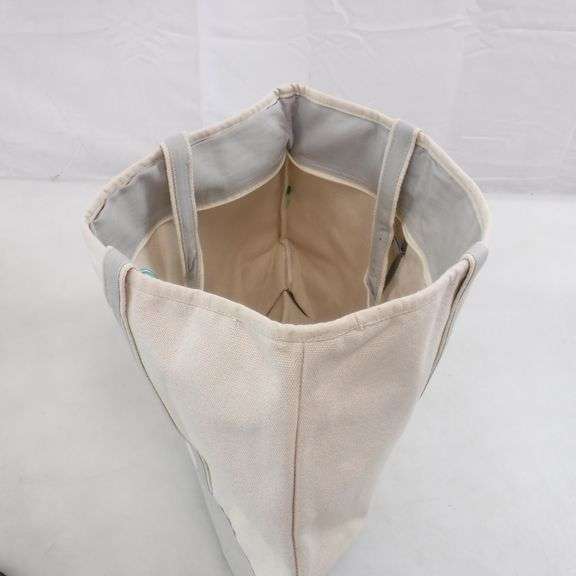 Threads By Peerless Canvas Tote Bag 21.5" x 13.5" Use For Beach