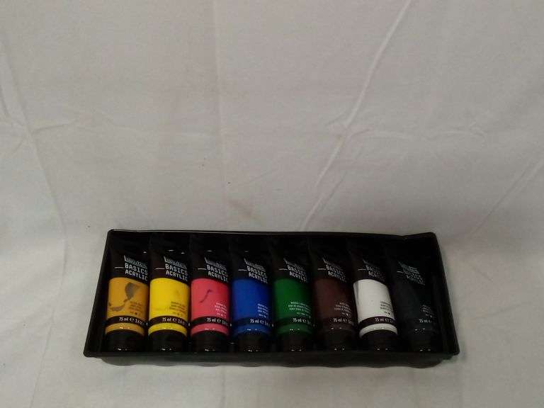 Liquitex Basics Acrylic Paint Set, 75ml (2.54oz) Tube 8Pieces Dutch Goat