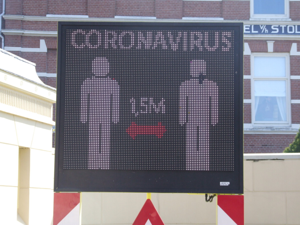 Is the 1.5 meter distance the new normal? And how long will people keep