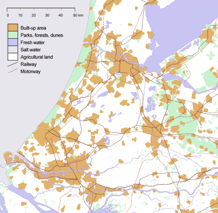 Kaart Nederland Randstad 2021 What is the Randstad? The complete explainer DutchReview