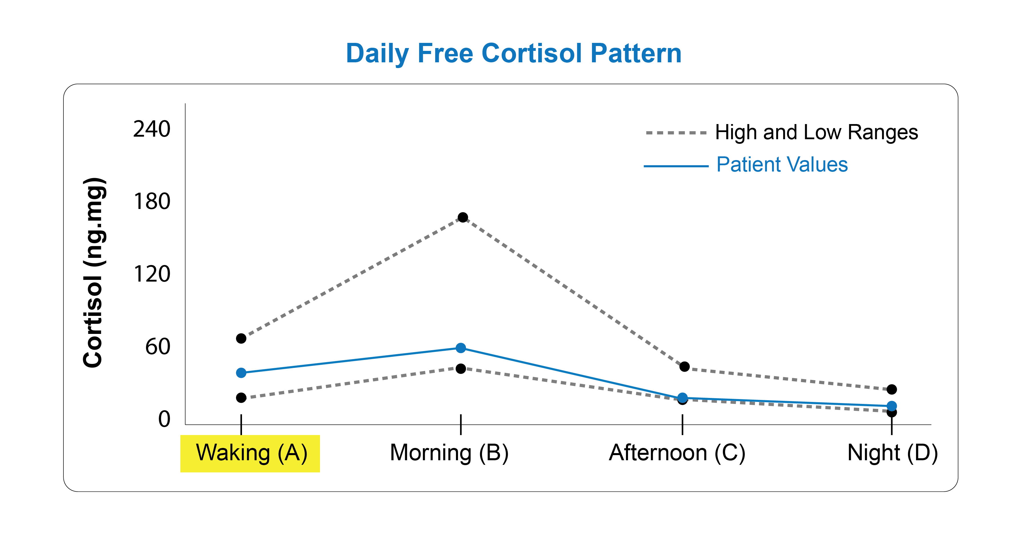 Understanding "Waking (A)" in Daily Free Cortisol Pattern | DUTCH Test Blog