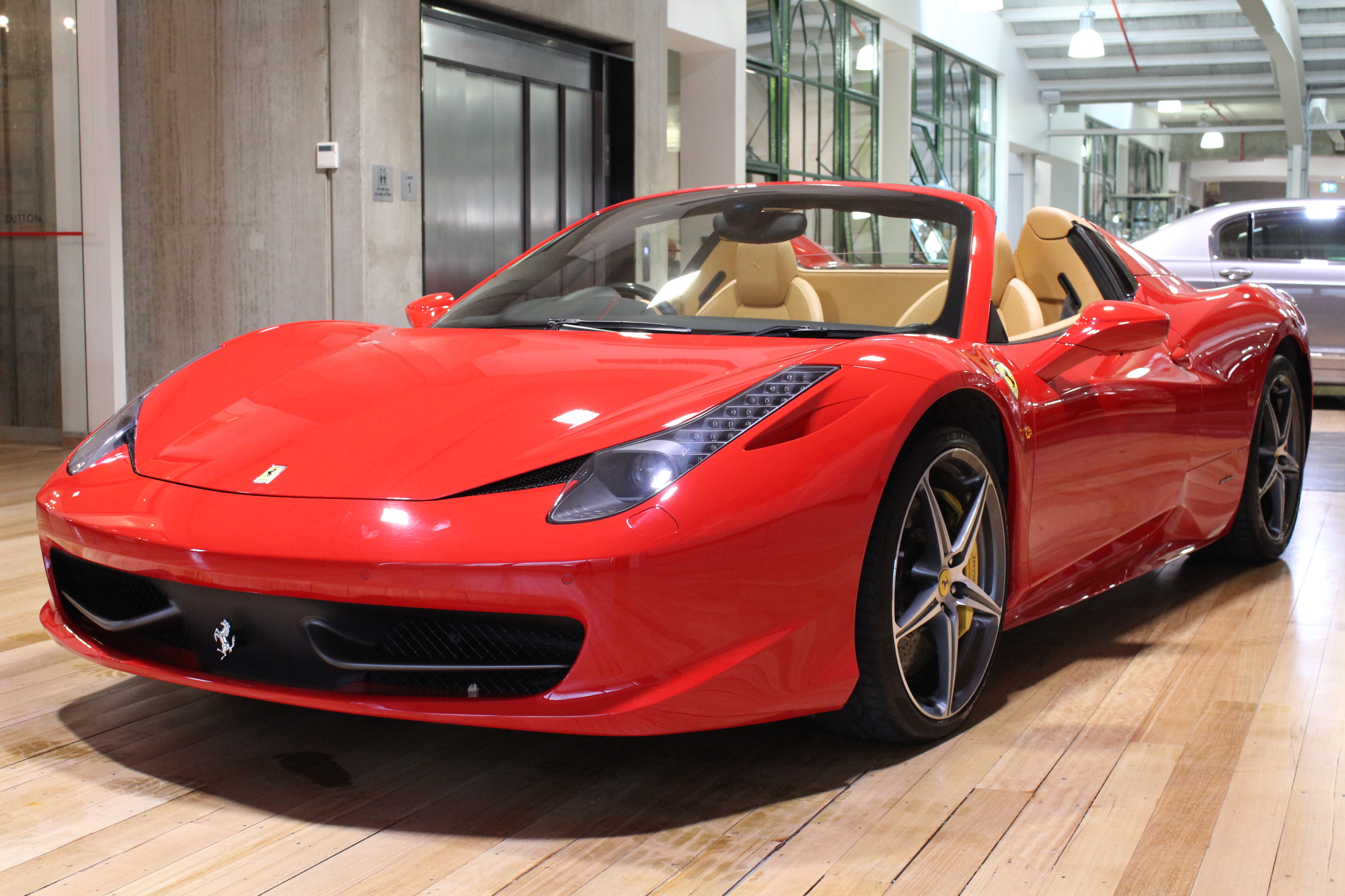 2012 Ferrari 458 Spider Convertible 2dr DCT 7sp 4.5i [Rel. Jun]