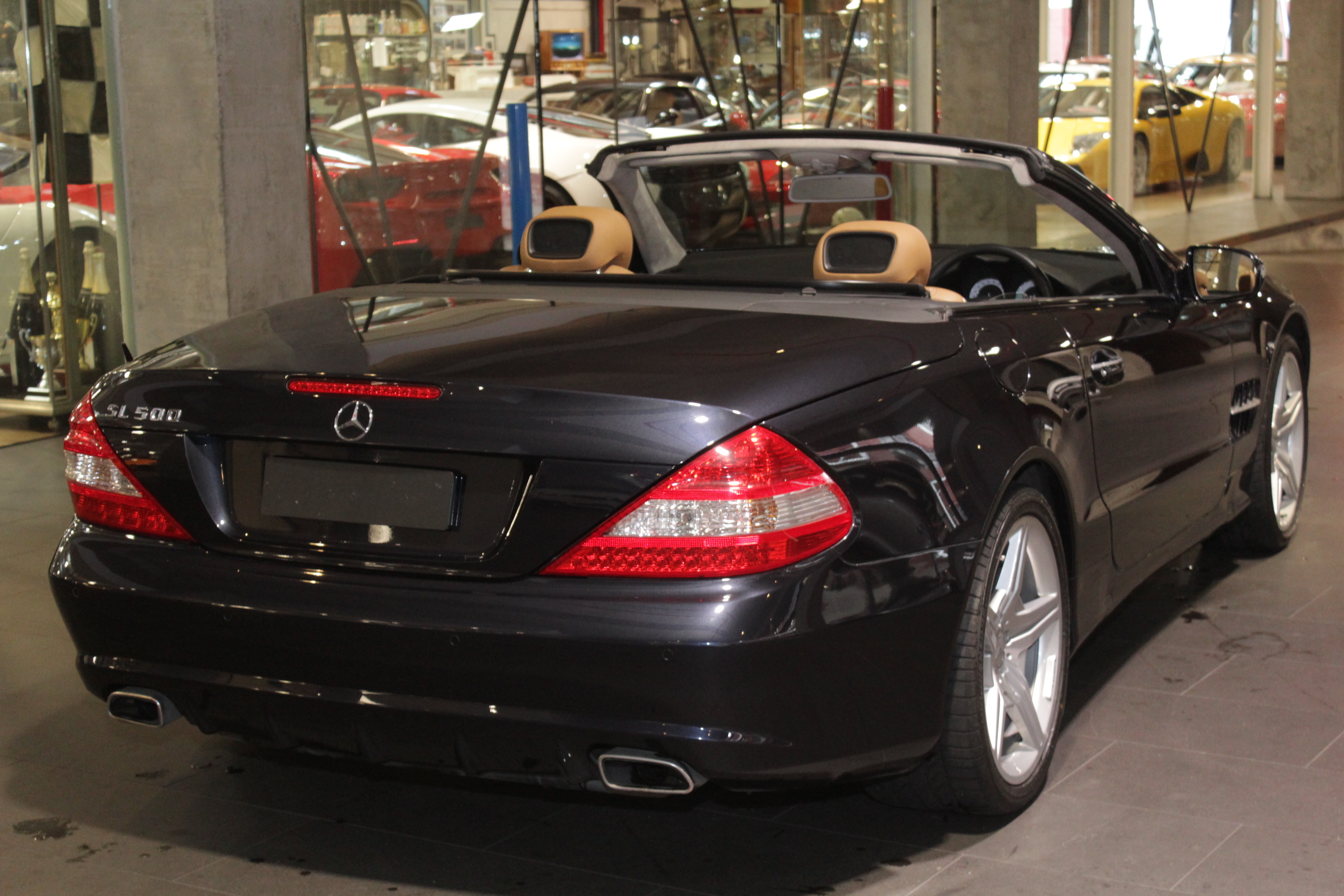 2008 MercedesBenz SL500 R230 Roadster 2dr Spts Auto 7sp 5.5i [MY09]