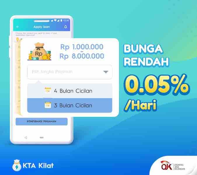 Apa itu KTA Kilat Bunga, Limit, Cara Kerja