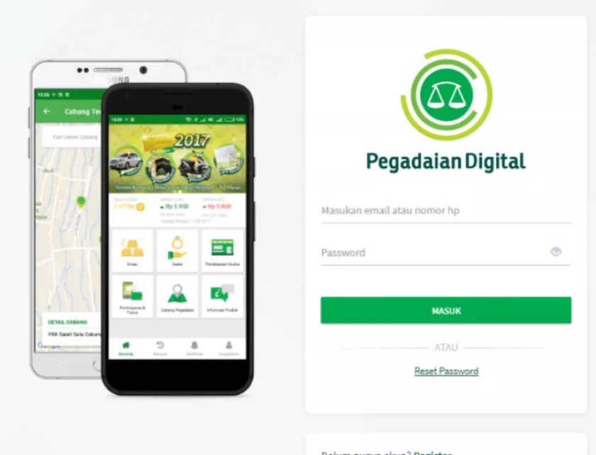 Cara Bayar Pegadaian Online via M BCA, Tokopedia