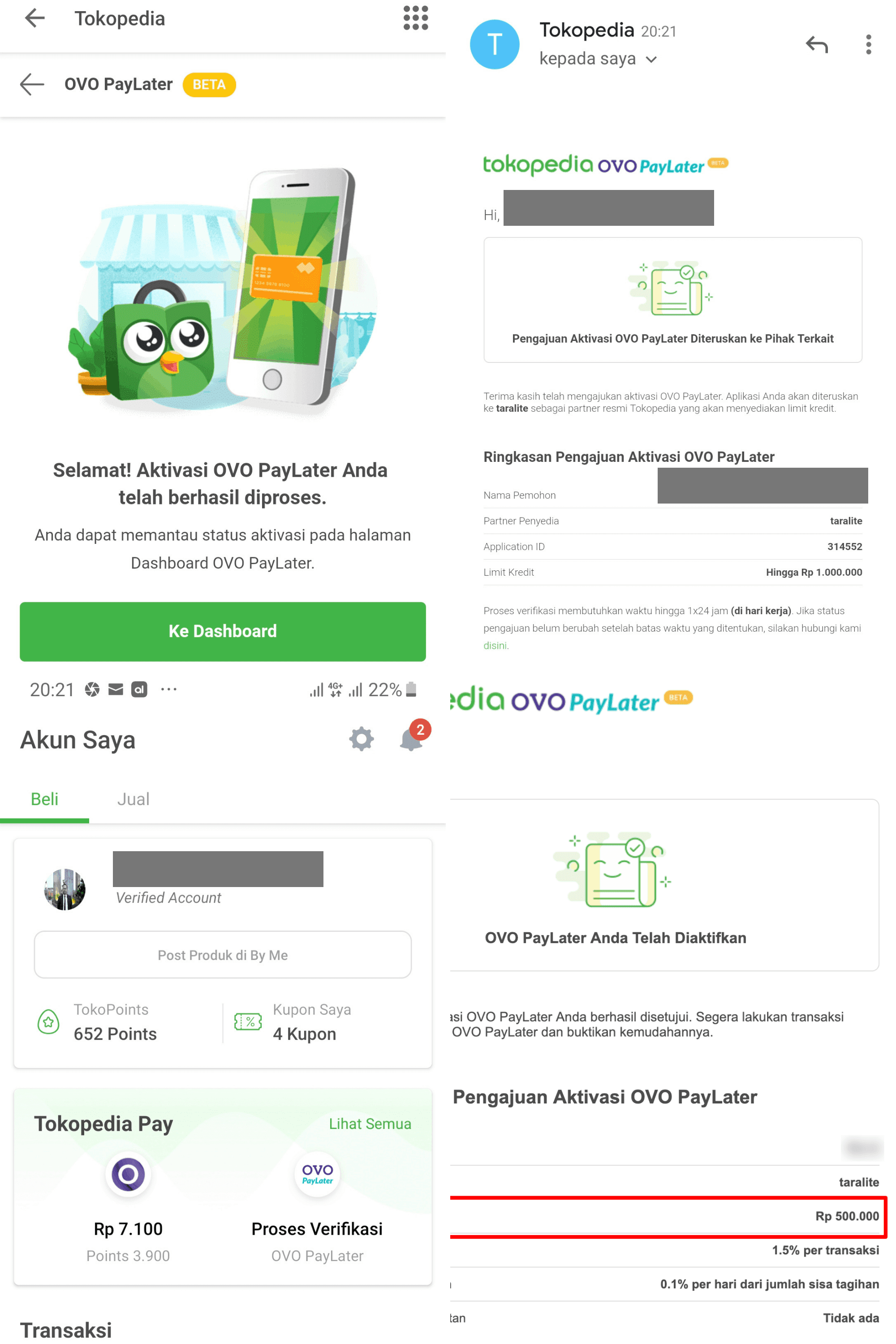 OVO PayLater Cicilan Tanpa Kartu Kredit Online (Pengalaman Saya)