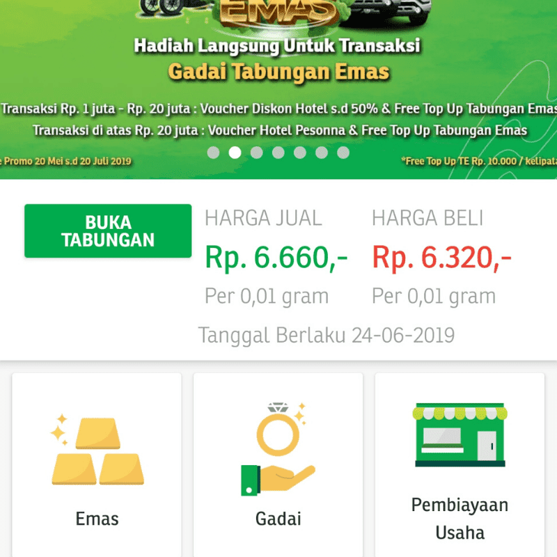 Pengalaman Tabungan Emas Pegadaian 2019 2020 Bunga Gadai Resiko Duwitmu