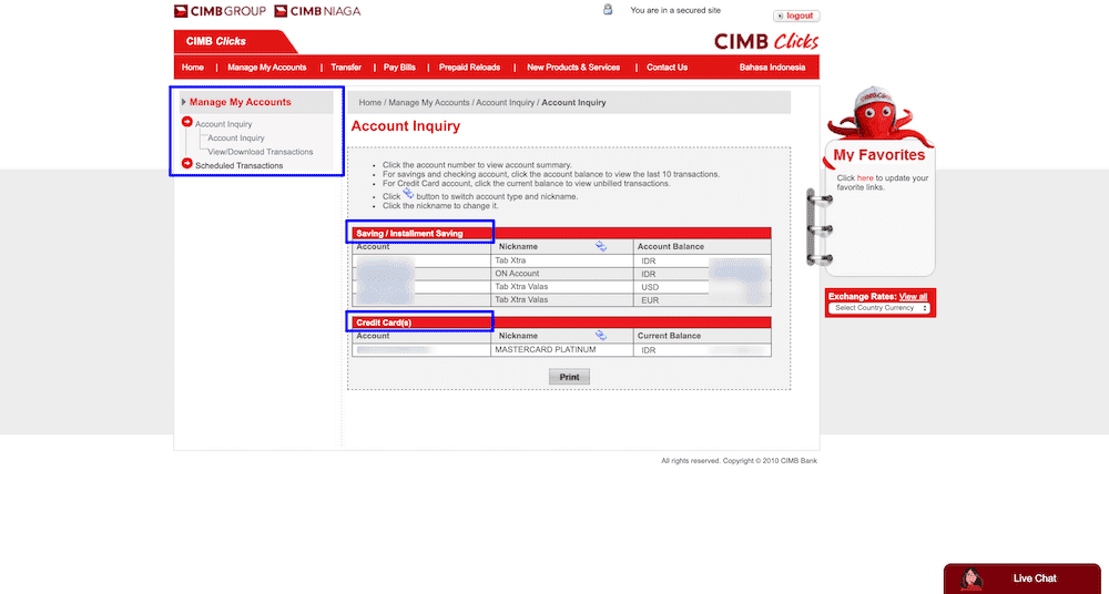 EStatement Cimb Niaga