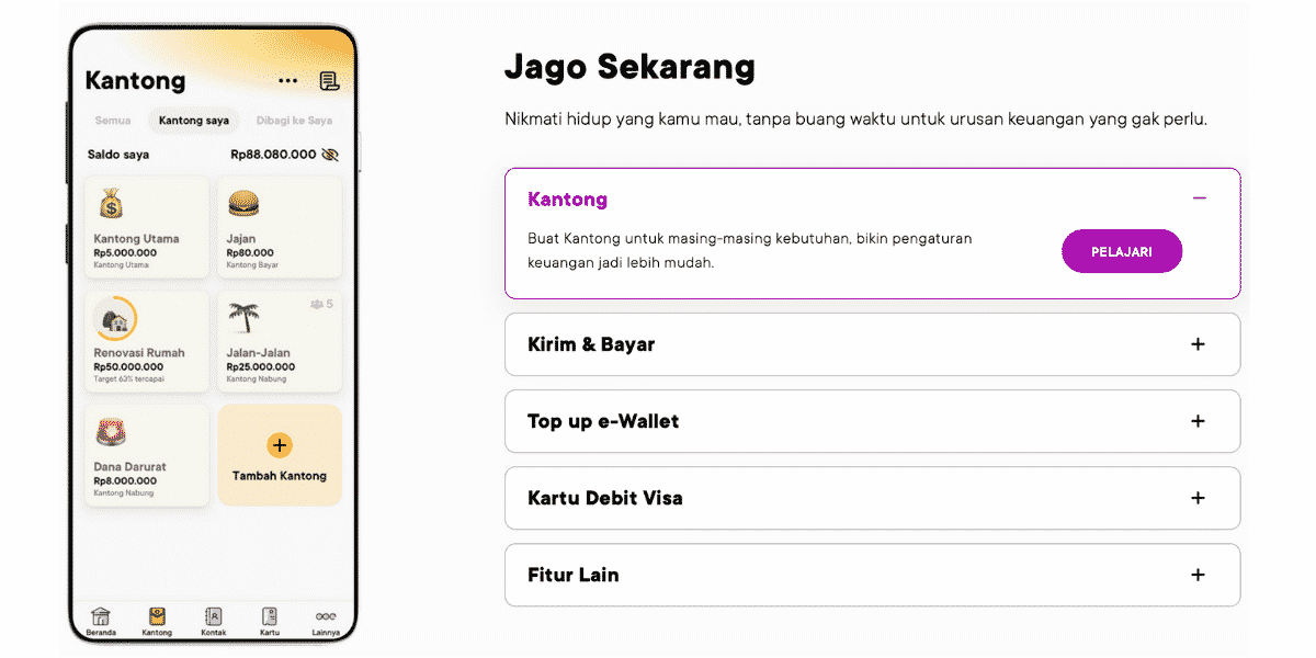 Bank Jago Review Mobile Banking (Aplikasi Bank Digital) Pinjaman Online, Investasi, Keuangan