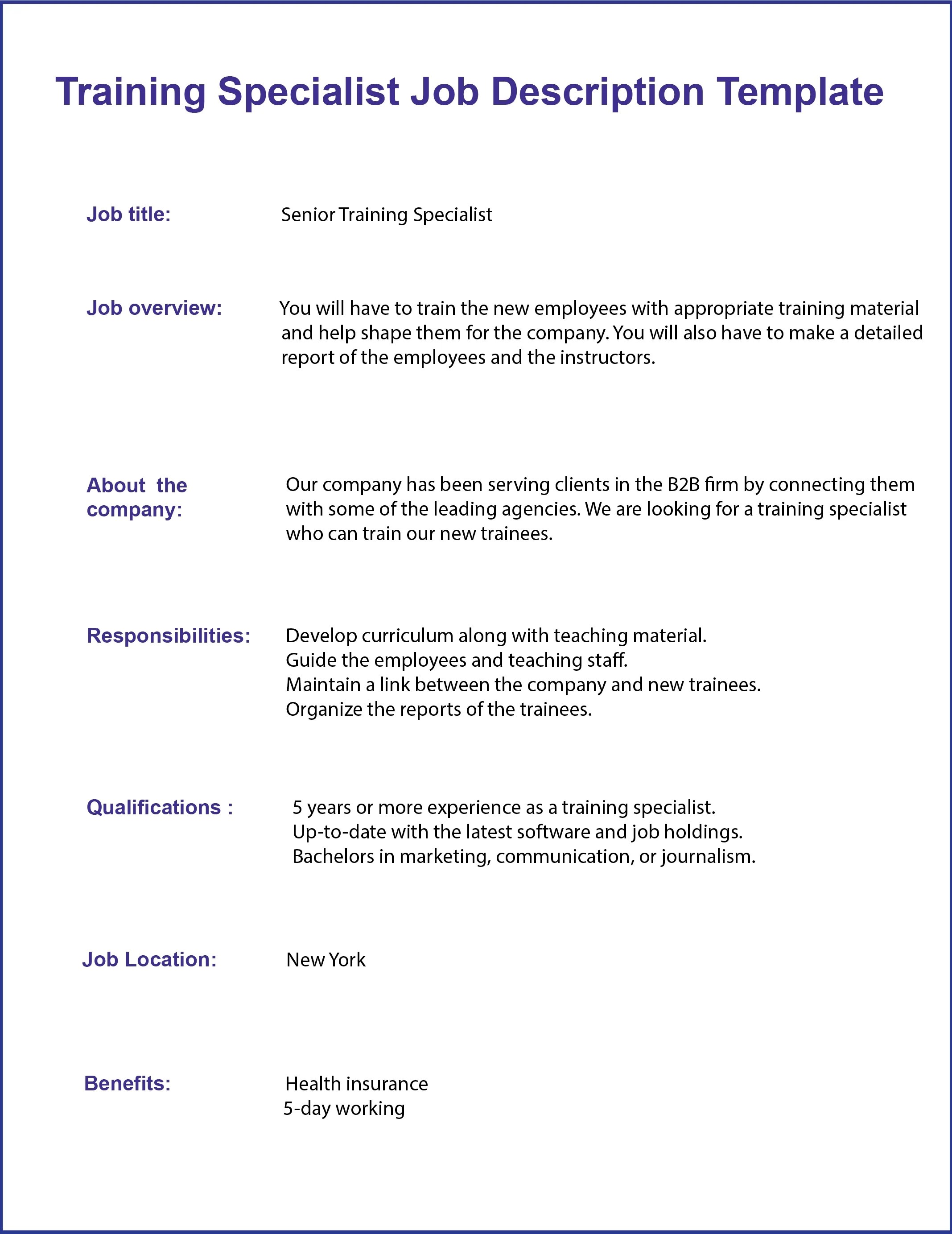 What is a UX Researcher Job Description Template?