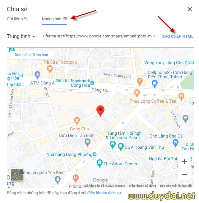 [Blog Wordpress] Cách nhúng bản đồ Google Maps vào blog wordpress