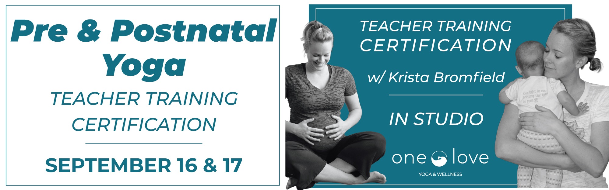 {3 SPOTS LEFT} Pre & Post Natal Yoga Teacher Training w/ Krista Sat