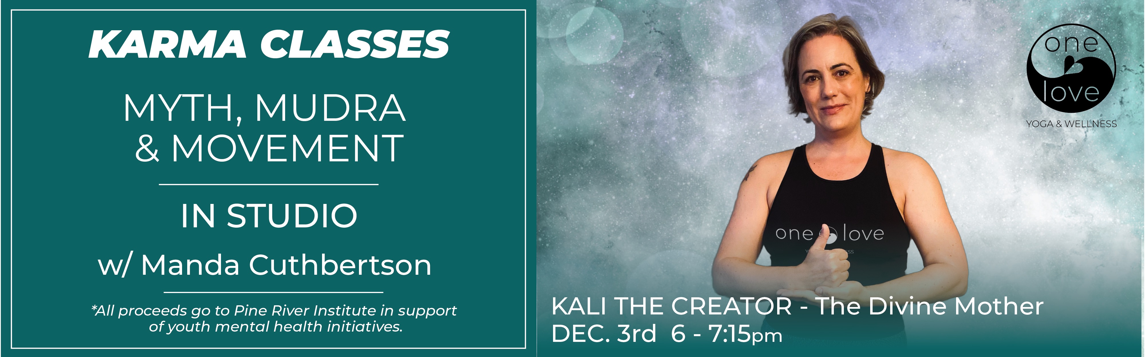 KARMA CLASS w/ Manda Myth, Mudra & Movement Kali the Creator The