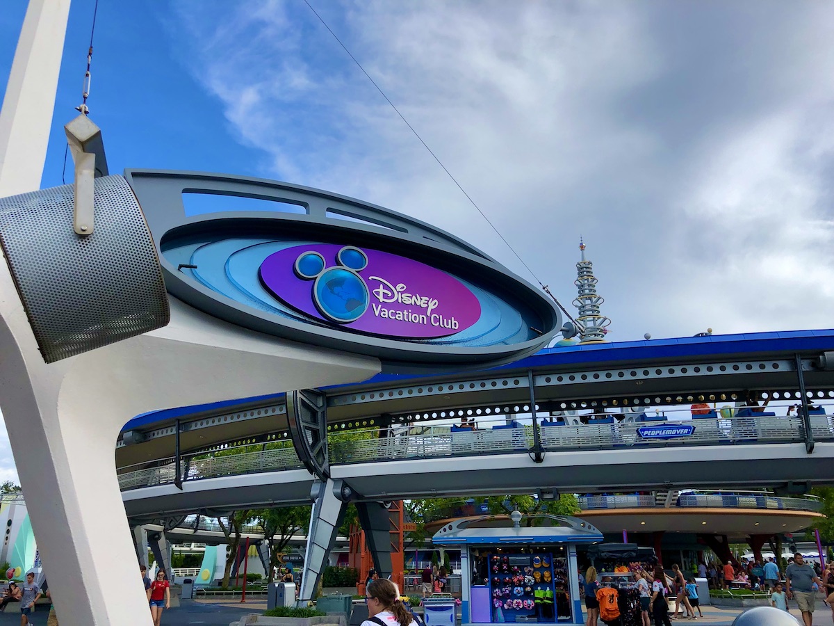 Disney Vacation Club Information Kiosk - Tomorrowland