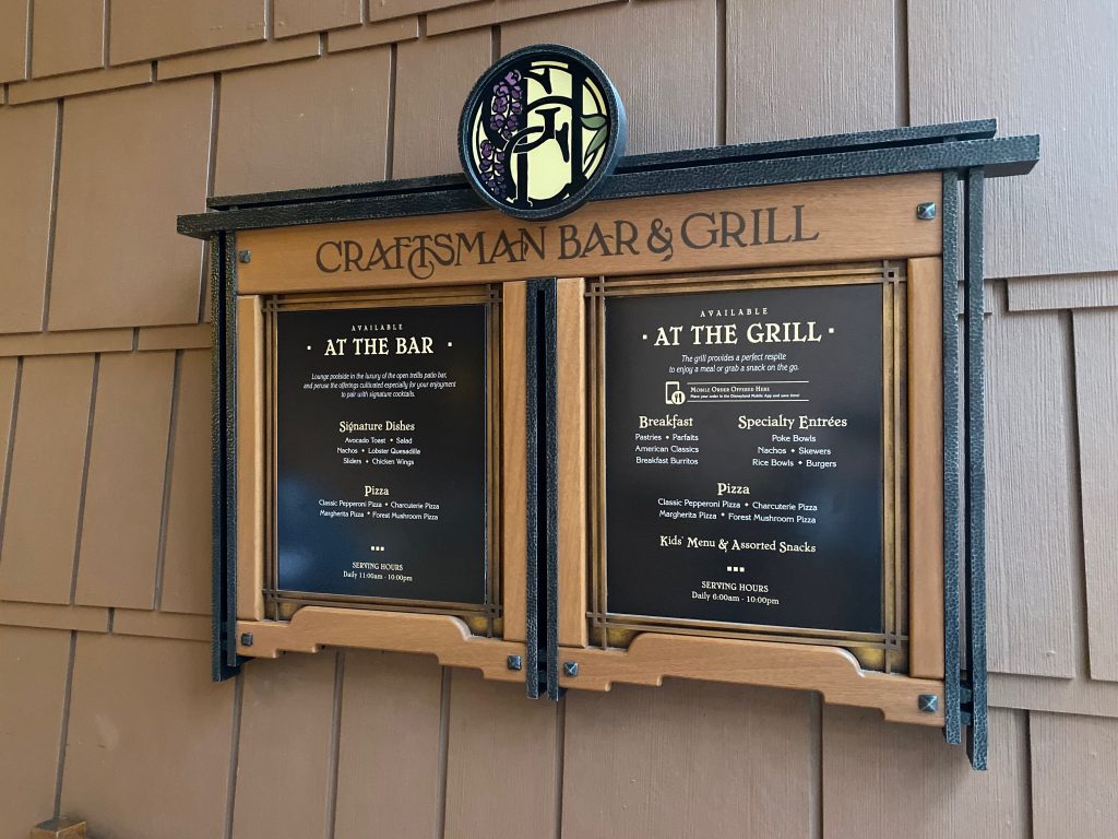 DVC Dining GCH Craftsman Grill DVC Fan