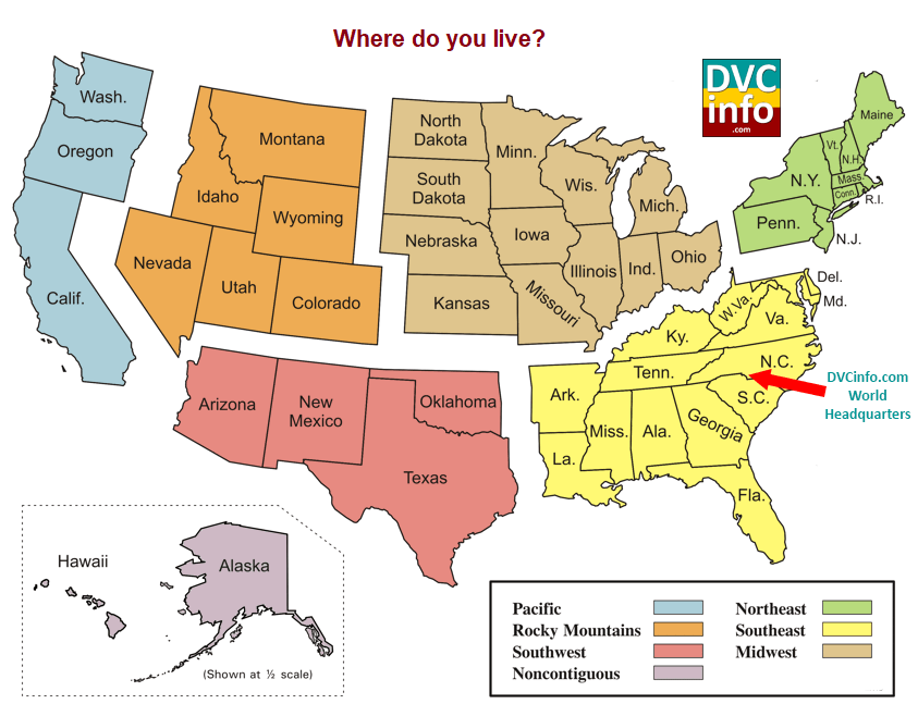 Where Do You Live? DVCinfo Community