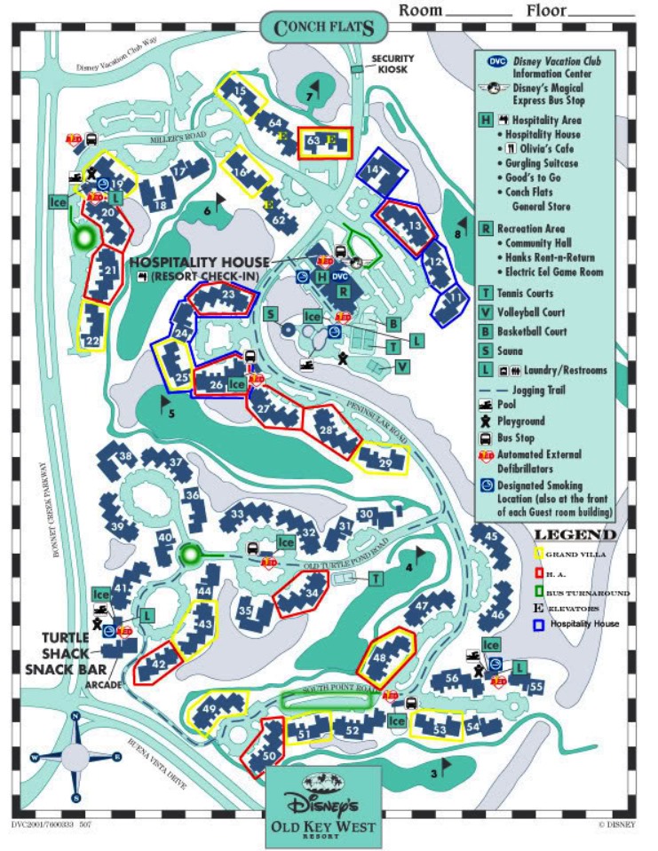 Disney Okw Resort Map Disney's Old Key West Resort Owners & Friends DVCinfo Community