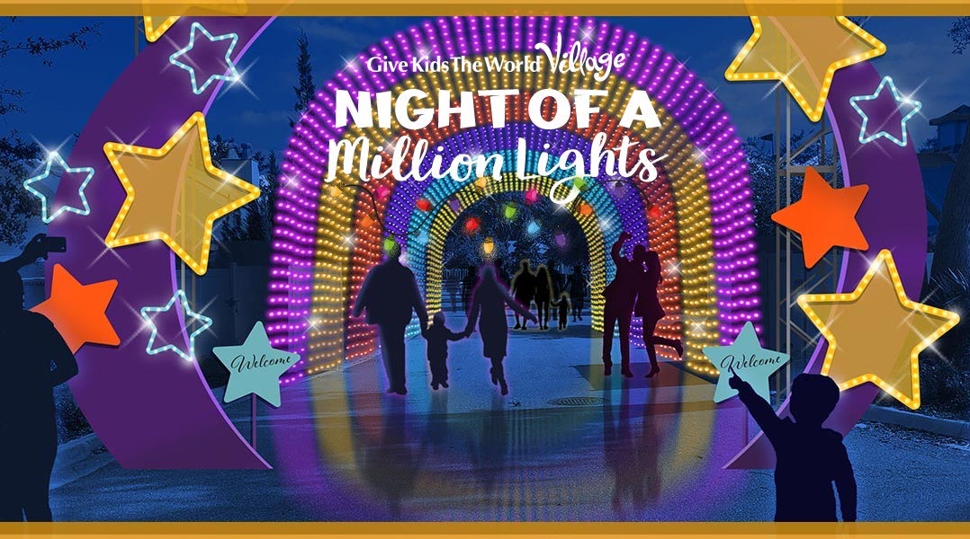 Win Tickets to Night Of A Million Lights Hosted By Give Kids The World