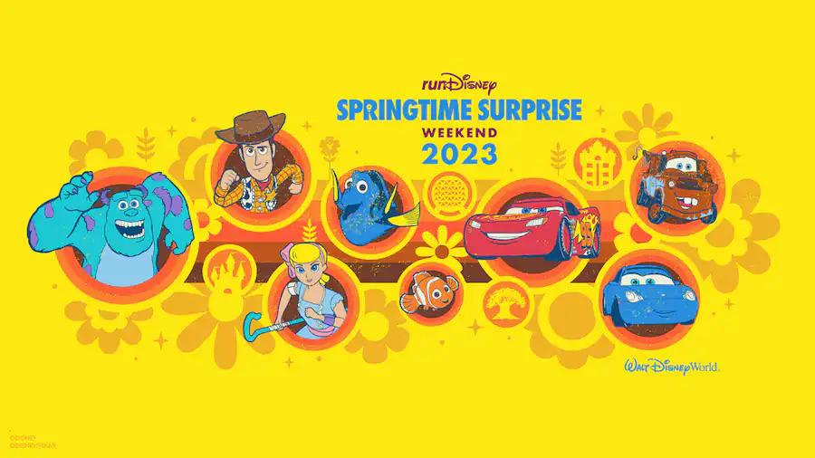 Dvc Events 2023 runDisney Unveils Springtime Surprise Weekend Themes For 2023 DVC Shop