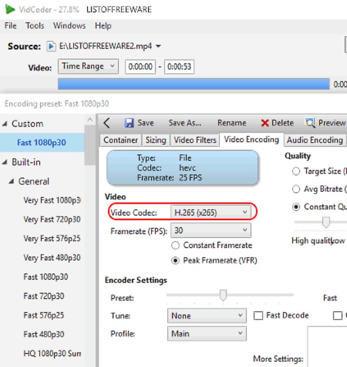 Die besten HEVC Converter mit hoher Effizienz