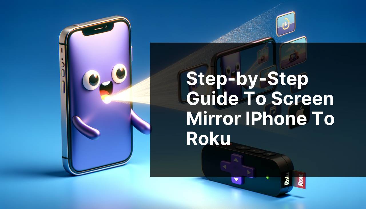 StepbyStep Guide to Screen Mirror iPhone to Roku