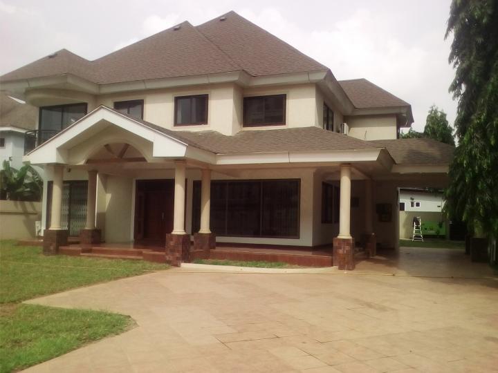 4 bedroom furnished house for rent at Abelemkpe 067828