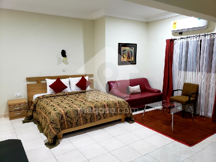 1 bedroom furnished apartment for rent at East legon 085016