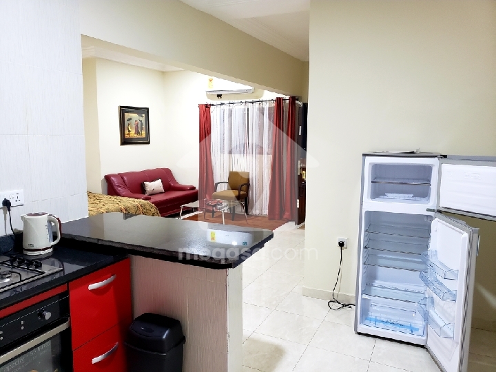 1 bedroom furnished apartment for rent at East legon 085016