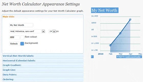Net Worth Plugin Calculator for Wordpress Free Download