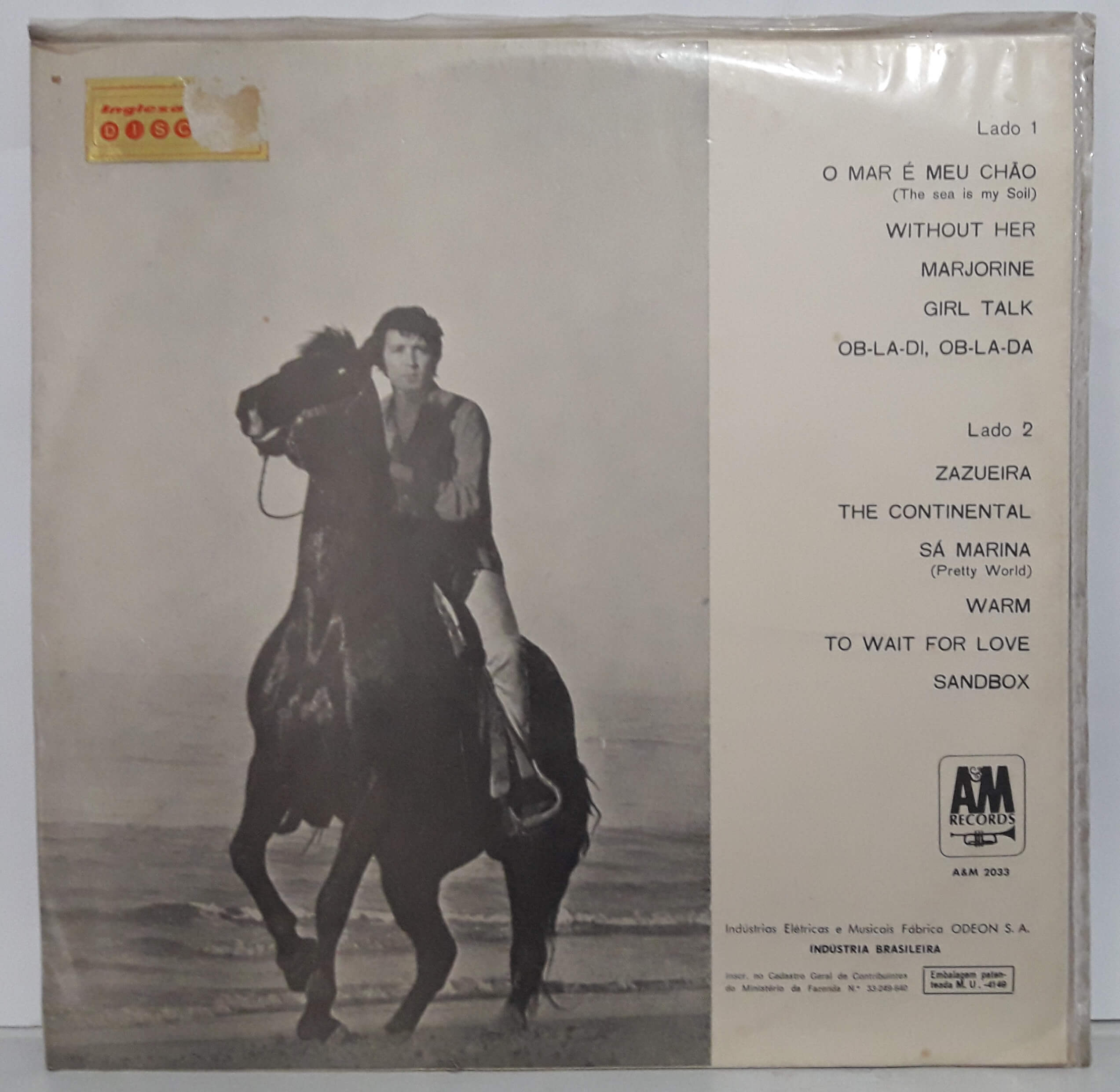 HERB ALPERT THE TIJUANA BRASS WARM 1969 A.M D vinil Loja