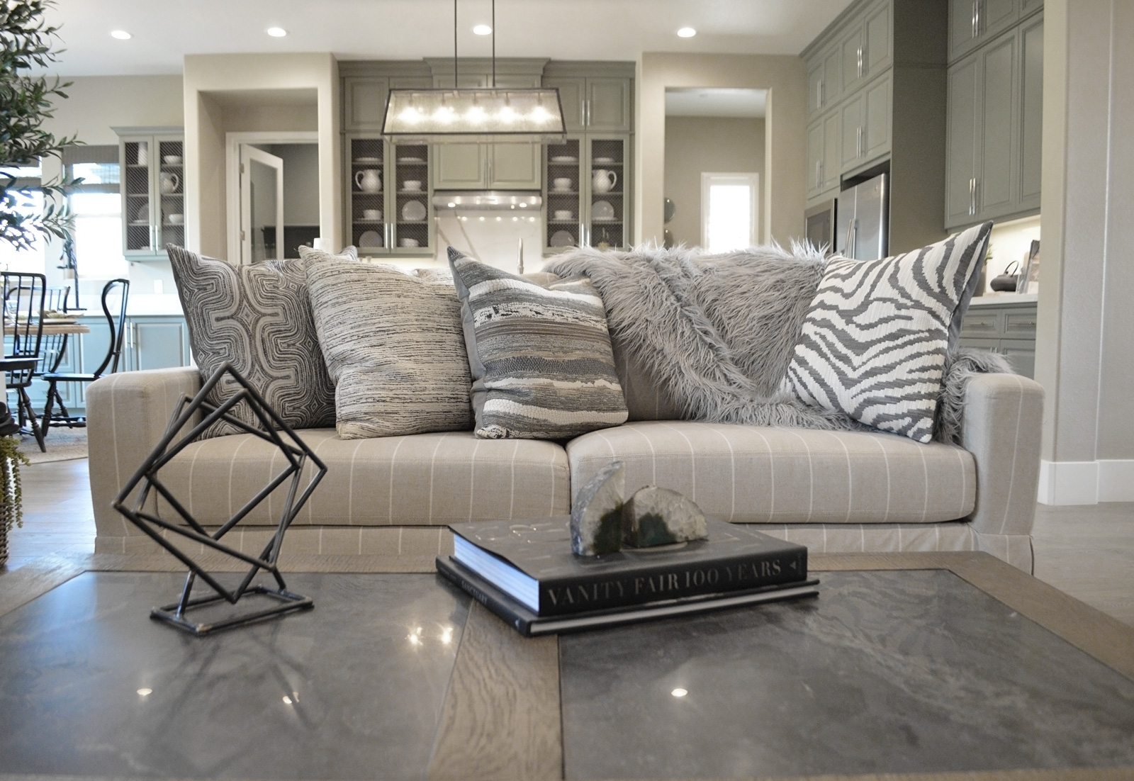 D.V. Kap Home Luxury Throw & Accent Pillows