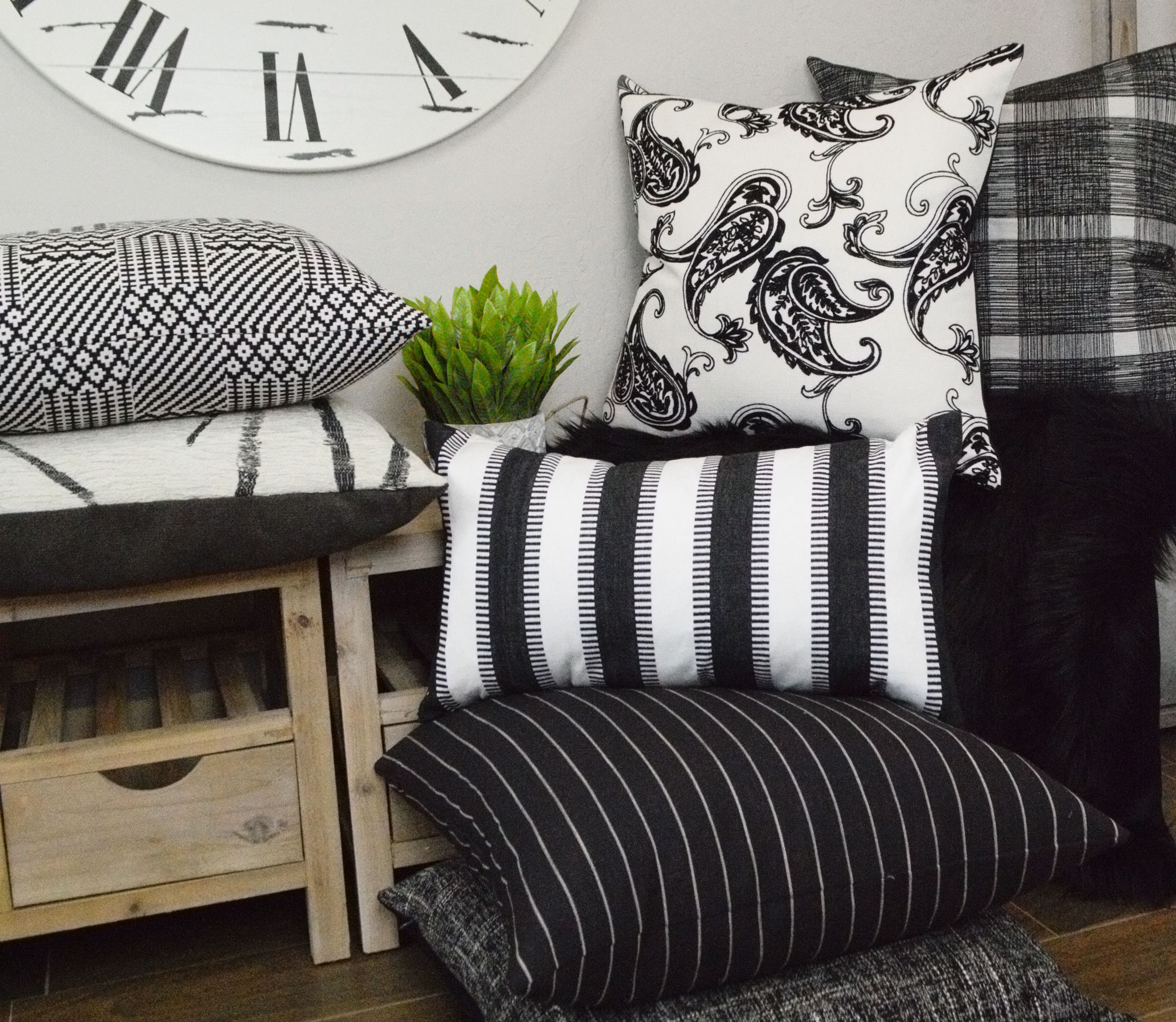 D.V. Kap Home Luxury Throw & Accent Pillows